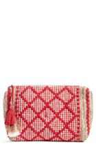Amuse Society Bag Of Tricks Clutch - Red