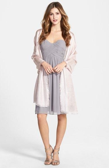 Women's Echo 'radiance' Eyelash Fringe Wrap, Size - Pink