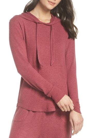 Women's Make + Model Lounge Hoodie - Burgundy
