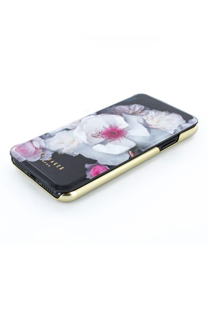 Ted Baker London Chelsea Iphone 6/6s/7/8 & 6/6s/7/8 Mirror Folio Case - Black