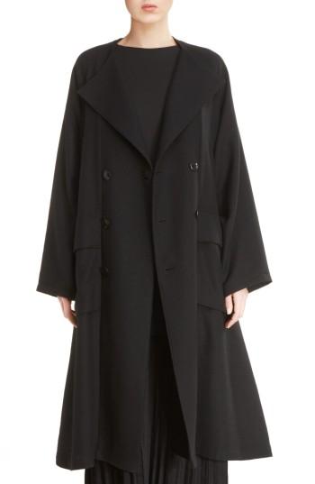 Women's Y's By Yohji Yamamoto O-raglan Coat