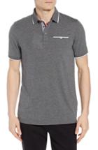 Men's Ted Baker London Derry Modern Slim Fit Polo (xxl) - Grey