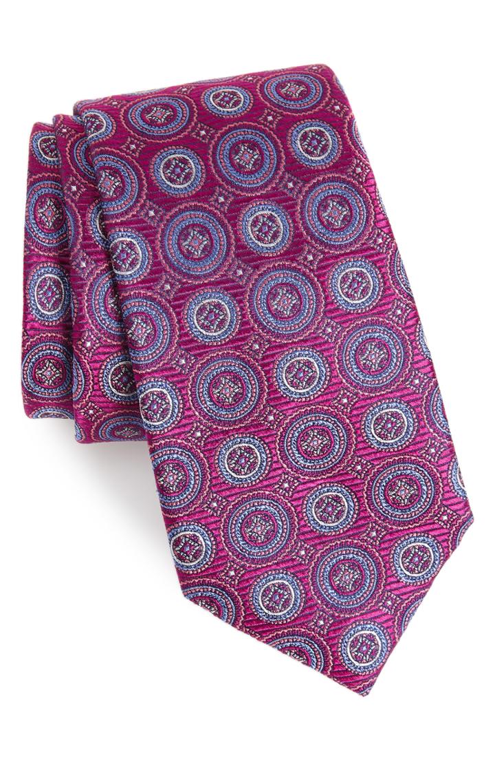 Men's Nordstrom Men's Shop Santa Lucia Circles Silk Tie