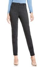 Petite Women's Two By Vince Camuto Skinny Ponte Pants - Grey