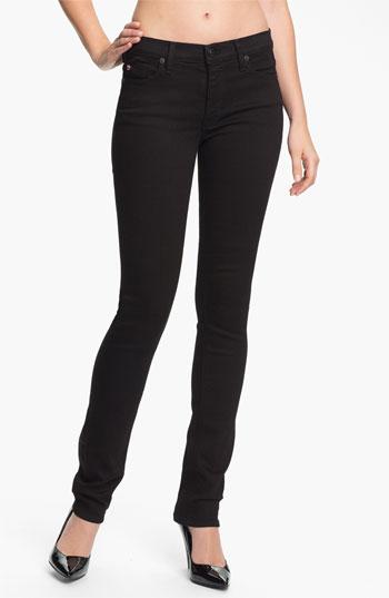 Hudson Jeans 'tilda' Straight Leg Stretch Jeans (belfast) Womens Black Size 27 27