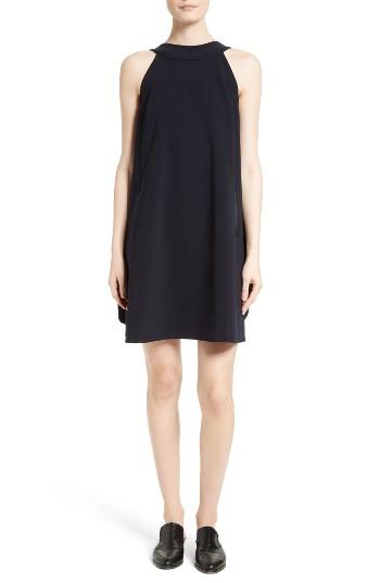 Women's Harvey Faircloth Back Bow Twill Dress