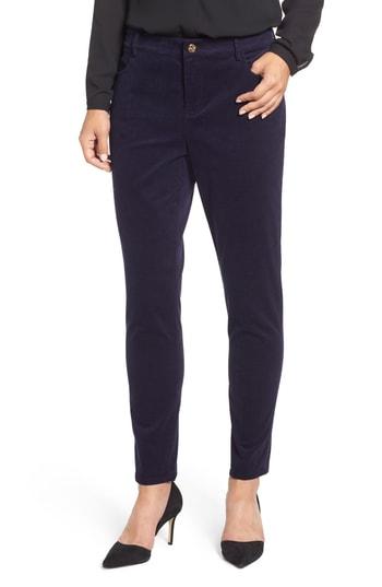 Women's Chaus Straight Leg Corduroy Pants - Blue