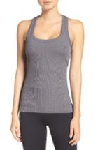 Women's Alo Support Ribbed Racerback Tank - Grey