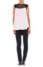 Women's Olian 'luna' Colorblock Maternity Top