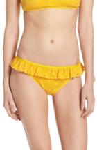 Women's Kate Spade New York Ruffle Bikini Bottoms - Yellow