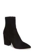 Women's Loeffler Randall Isla Pointy Toe Bootie .5 M - Black