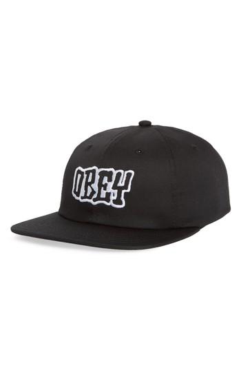 Men's Obey Runnin' Snapback Cap -