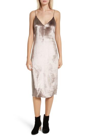 Women's Rag & Bone Parker Velvet Slipdress