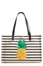 Kate Spade New York By The Pool - Mega Sam Canvas Tote - Yellow