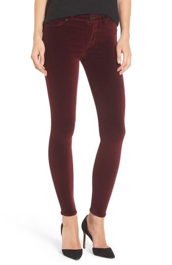 Women's Hudson Jeans Nico Ankle Skinny Velvet Pants