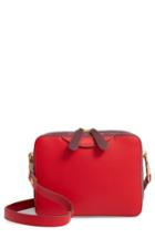 Anya Hindmarch The Double Stack Leather Crossbody Bag - Red