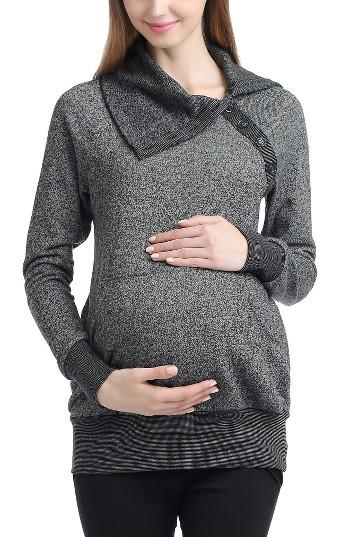 Women's Kimi And Kai Alaina Envelope Collar Sweater