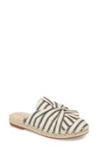 Women's Sole Society Sammie Espadrille Slide M - White