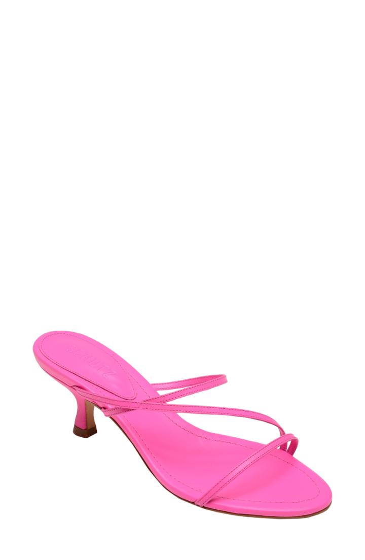 Women's Schutz Evenise Slide Sandal M - Pink