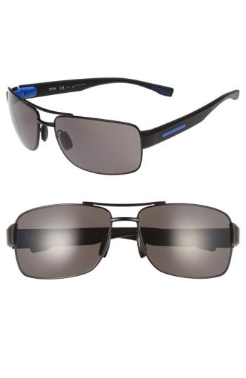 Men's Boss '0801/s' 63mm Sunglasses - Matte Black