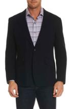 Men's Robert Graham Lauros Woven Sport Coat - Black