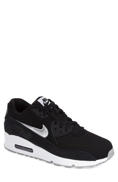 Men's Nike 'air Max 90 Essential' Sneaker M - Black