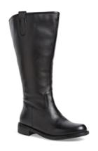 Women's David Tate 'best' Calfskin Leather & Suede Boot W - Black