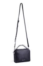 Kendall + Kylie Lucy Leather Crossbody Bag - Black