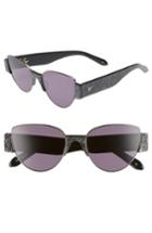 Women's Vow London Dahlia 55mm Cat Eye Sunglasses - Multi Glitter/ Gunmetal/ Smoke