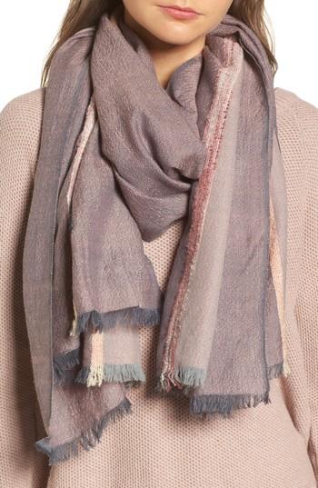 Women's Madewell Textured Geo Scarf