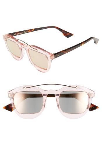 Women's Dior Mania 50mm Sunglasses - Havana/ Rose