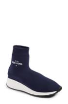 Women's Joshua Sanders Fly To High Top Sock Sneaker .5us / 36eu - Blue