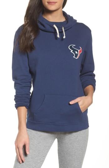 Women's Junk Food Nfl Houston Texans Sunday Hoodie - Blue