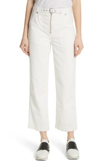 Women's Rag & Bone/jean Field Pants - White