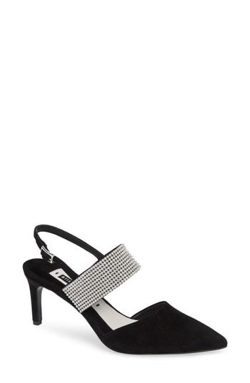 Women's Alice + Olivia Mabli Slingback Mule M - Black