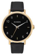 Women's Nixon The Arrow Leather Strap Watch, 38mm
