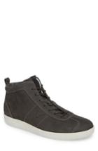 Men's Ecco Soft 1 High Top Sneaker -7.5us / 41eu - Grey