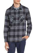 Men's Hurley Check Dri-fit Shirt - Black