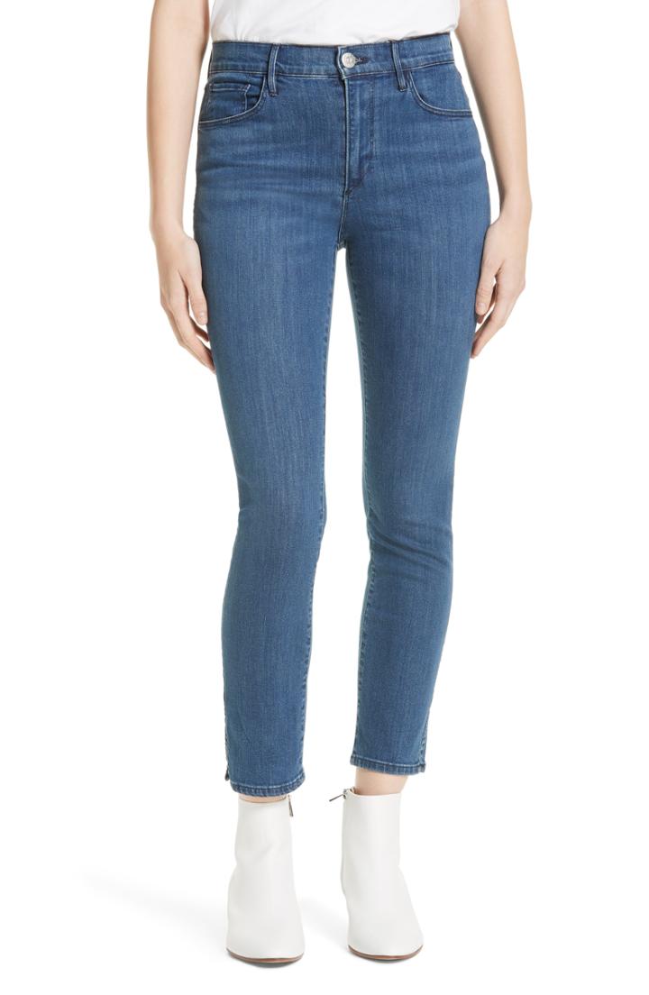 Women's 3x1 Nyc Luna Split Hem Ankle Skinny Jeans