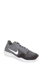 Women's Nike Free Tr Flyknit 2 Training Shoe .5 M - Grey