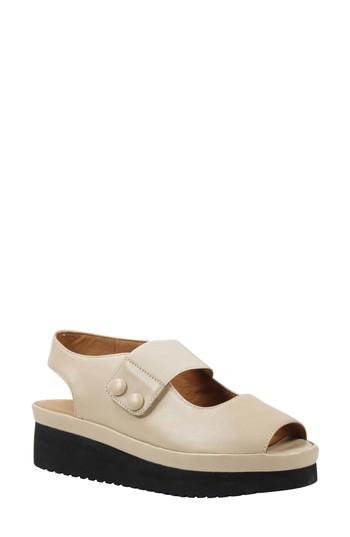 Women's L'amour Des Pieds Adalicia Platform Sandal .5 M - Beige