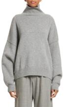 Women's Vejas Concrete Wool Turtleneck Sweater - Grey