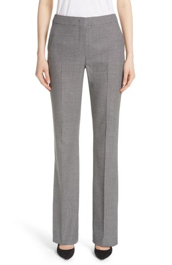 Women's Max Mara Alessia Wool Blend Pants - Black