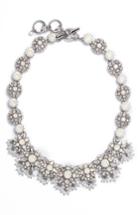 Women's Marchesa Crystal Cluster Collar Necklace