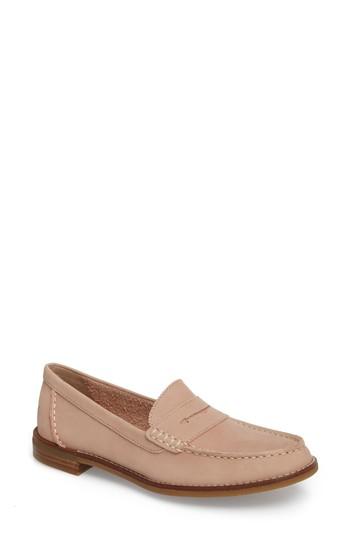 Women's Sperry Seaport Penny Loafer M - Pink