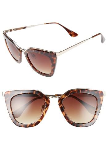 Women's Bp. Dejavu 51mm Cat Eye Sunglasses - Tort