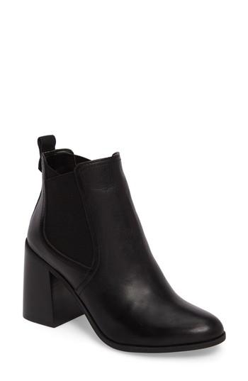Women's Bp. Quinn Flared Heel Chelsea Bootie .5 M - Black