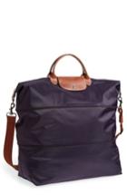 Longchamp Le Pliage 21-inch Expandable Travel Bag - Purple