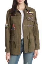Women's Tanya Taylor Alina Embroidered Twill Jacket