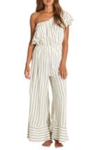 Women's Billabong Flip Out Wide Leg Pants - White
